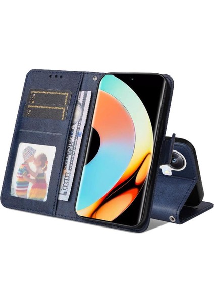 Realme 10 Pro Plus 5g Flip Kapak Için Flip Case Kart Yuvaları Hassas Kesikler (Yurt Dışından)