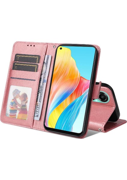 Oppo A78 4g Hassas Kesikler Manyetik Kapatma Kart Yuvaları Için Flip Case (Yurt Dışından) fiyatları