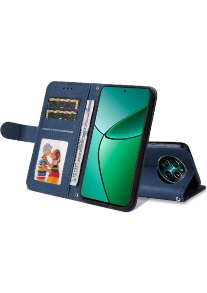 Realme 12 4g Darbeye Kısa Kayış Kart Yuvası Sahipleri Için Flip Case Cüzdan (Yurt Dışından) fırsatları