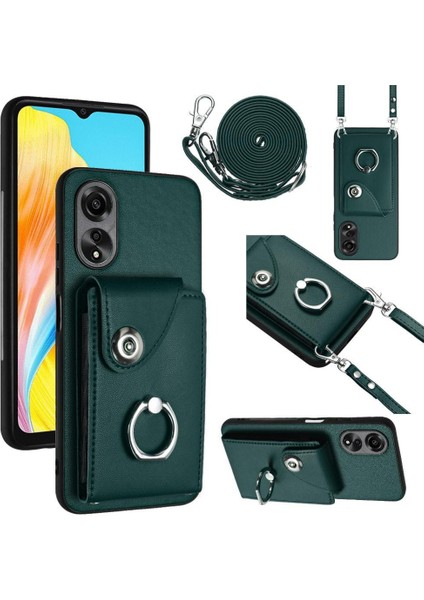 Oppo A38 4g Doğru Insizyon Kickstand Için Uyumlu Kılıf (Yurt Dışından)