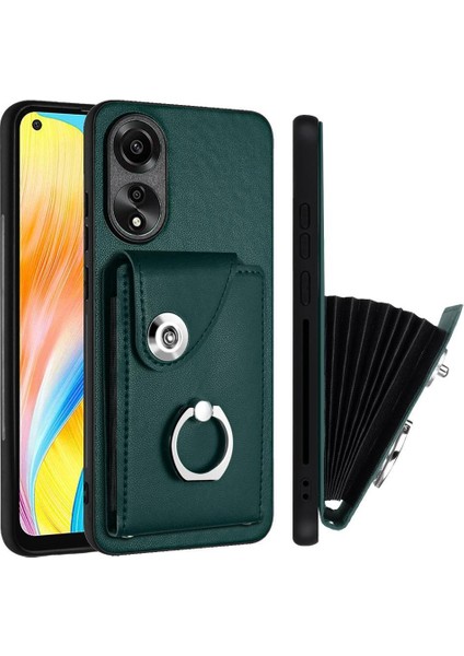 Oppo A78 4g Doğru Kesi Kickstand Için Uyumlu Kılıf (Yurt Dışından)