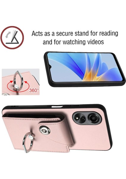 Oppo A17 Kickstand Fonksiyonu Için Uyumlu Durumda Doğru Kesi Benzersiz (Yurt Dışından) modelleri