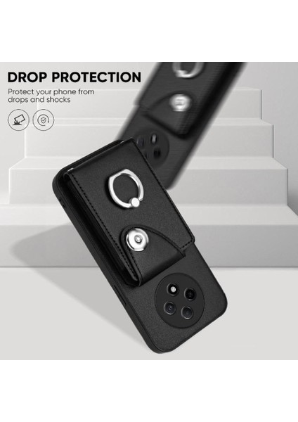 Oppo A3 Pro Doğru Kesi Kickstand Için Uyumlu Kılıf (Yurt Dışından) modelleri