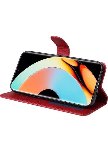 Realme 10 Pro Plus 5g Flip Kapak Için Flip Case Kart Yuvaları Hassas Kesikler (Yurt Dışından)