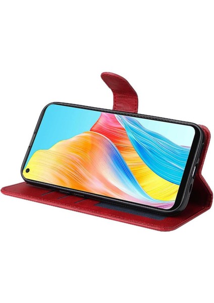 Oppo A78 4g Hassas Kesikler Manyetik Kapatma Kart Yuvaları Için Flip Case (Yurt Dışından) fiyatları