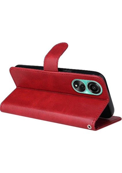 Oppo A78 4g Hassas Kesikler Manyetik Kapatma Kart Yuvaları Için Flip Case (Yurt Dışından) fırsatları