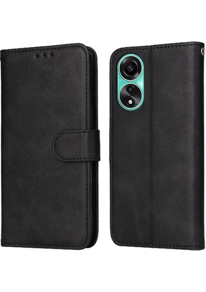 Oppo A78 4g Hassas Kesikler Manyetik Kapatma Kart Yuvaları Için Flip Case (Yurt Dışından)