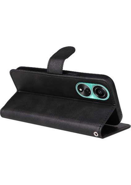 Oppo A78 4g Hassas Kesikler Manyetik Kapatma Kart Yuvaları Için Flip Case (Yurt Dışından) fiyatları