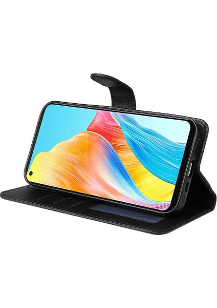 Oppo A78 4g Hassas Kesikler Manyetik Kapatma Kart Yuvaları Için Flip Case (Yurt Dışından) modelleri