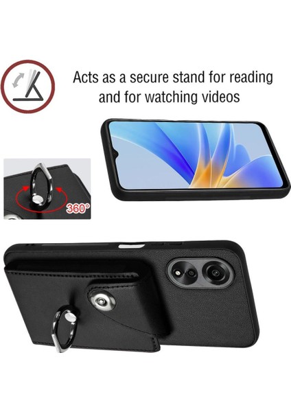Oppo A17 Kickstand Fonksiyonu Için Uyumlu Durumda Doğru Kesi Benzersiz (Yurt Dışından) modelleri