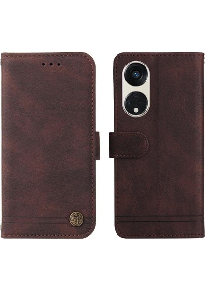 Oppo Reno 8t 5g Cüzdan Darbeye Dayanıklı Uzun Kayış Kart Yuvası Için Flip Case Kısa (Yurt Dışından) modelleri