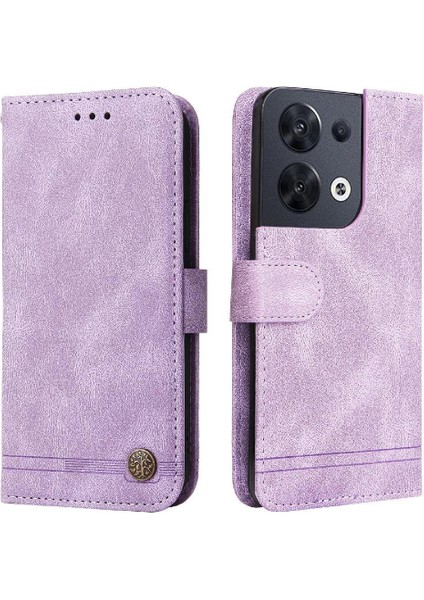 Oppo Reno 8 5g Kısa Kayış Cüzdan Darbeye Dayanıklı Uzun Kayış Kartı Için Flip Case (Yurt Dışından)