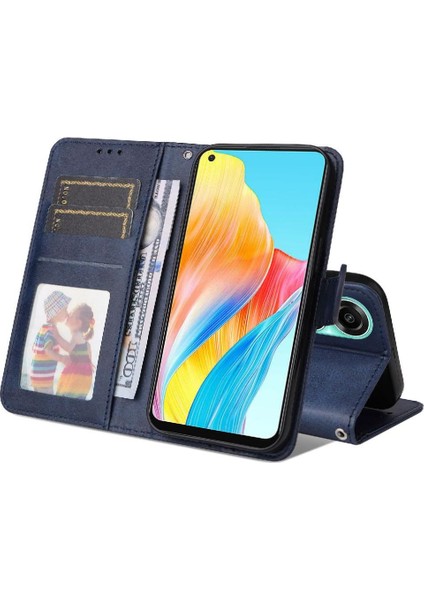 Oppo A78 4g Hassas Kesikler Manyetik Kapatma Kart Yuvaları Için Flip Case (Yurt Dışından) indirimleri