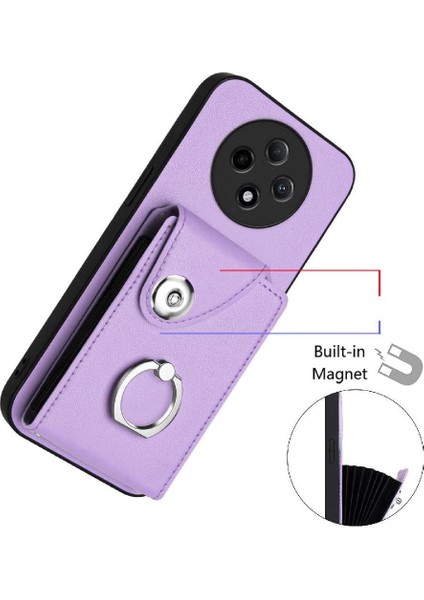 Oppo A3 Pro Doğru Kesi Kickstand Için Uyumlu Kılıf (Yurt Dışından) modelleri