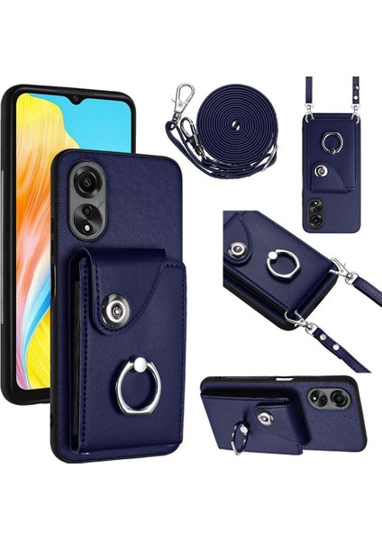 Oppo A38 4g Doğru Insizyon Kickstand Için Uyumlu Kılıf (Yurt Dışından)