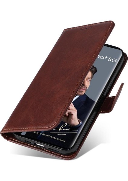 Realme 13 Pro Plus 5g Manyetik Kapatma Kapak Kapak Hassas Için Flip Case (Yurt Dışından)