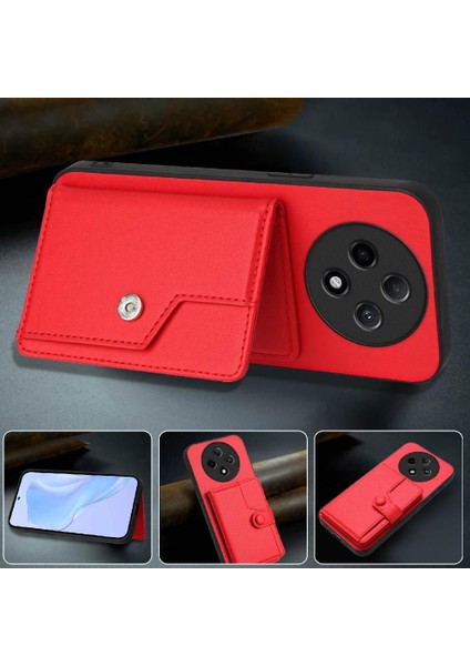 Oppo A3 Pro Benzersiz Doğru Kesi Kickstand Fonksiyonu Için Kılıf Yüksek (Yurt Dışından) modelleri