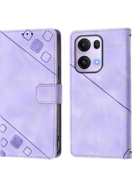 Oppo Reno 13 Pro Için Kılıf Cüzdan Kapak Çevirin Kart Tutucu Manyetik Deri (Yurt Dışından)
