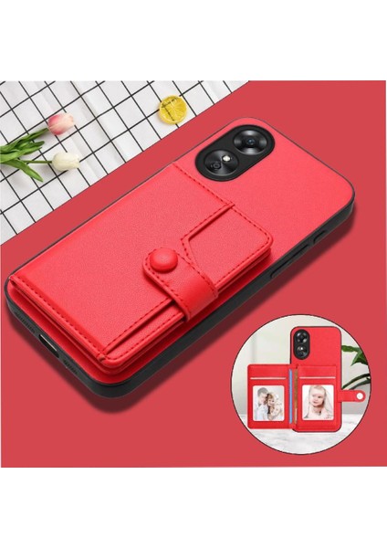 Oppo A17 Kickstand Fonksiyonu Için Kılıf Doğru Kesi Benzersiz (Yurt Dışından) fırsatları