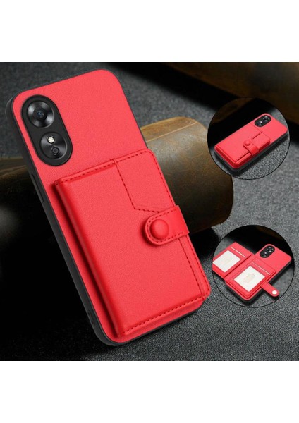 Oppo A17 Kickstand Fonksiyonu Için Kılıf Doğru Kesi Benzersiz (Yurt Dışından) indirimleri