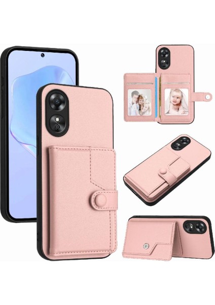 Oppo A17 Kickstand Fonksiyonu Için Kılıf Doğru Kesi Benzersiz (Yurt Dışından) modelleri