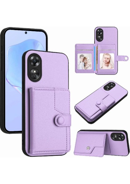 Oppo A17 Kickstand Fonksiyonu Için Kılıf Doğru Kesi Benzersiz (Yurt Dışından)