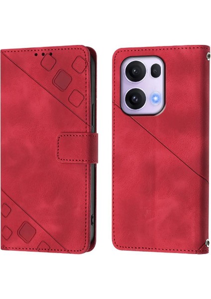 Oppo Reno 13 Pro Için Kılıf Cüzdan Kapak Çevirin Kart Tutucu Manyetik Deri (Yurt Dışından)