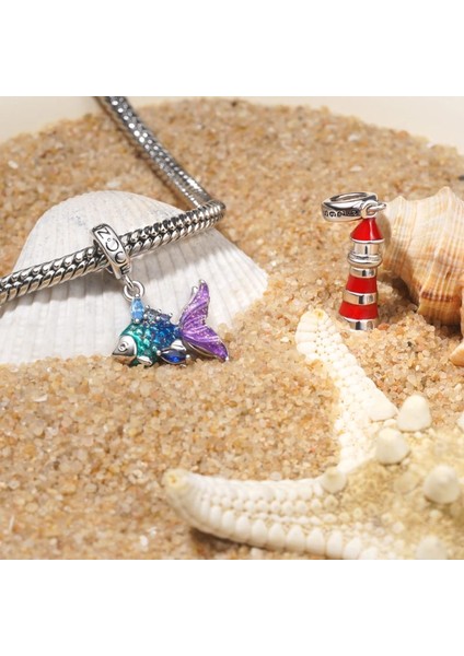 Goldfish - Japon Balığı Charm, 925 Ayar Gümüş fiyatları