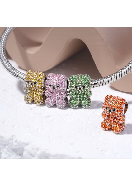 Jelibon Ayıcık Charm, 925 Ayar Gümüş modelleri