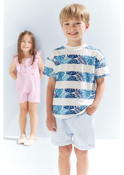 Erkek Bebek Beli Lastikli Şort C3420A525SM