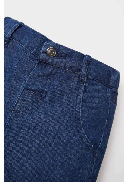 Erkek Bebek Basic Düz Jean Şort E8258A525SM modelleri