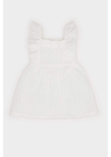 Kız Bebek Kolsuz Poplin Yazlık Elbise E8395A525SM fiyatları