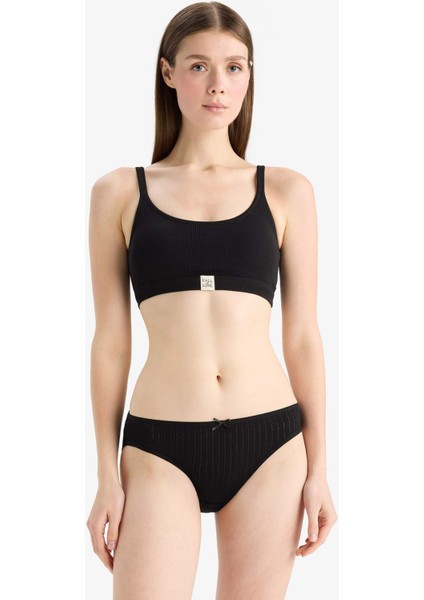 3'lü Basic Brief Külot-Fall in Love D6406AX25SP
