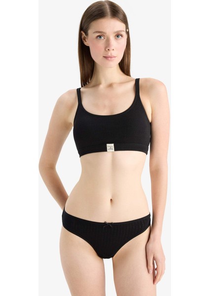 3'lü Basic Brief Külot-Fall in Love D6406AX25SP