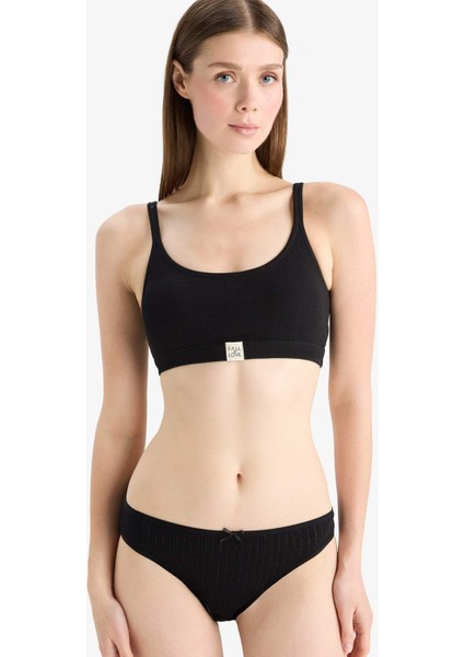 3'lü Basic Brief Külot-Fall in Love D6406AX25SP