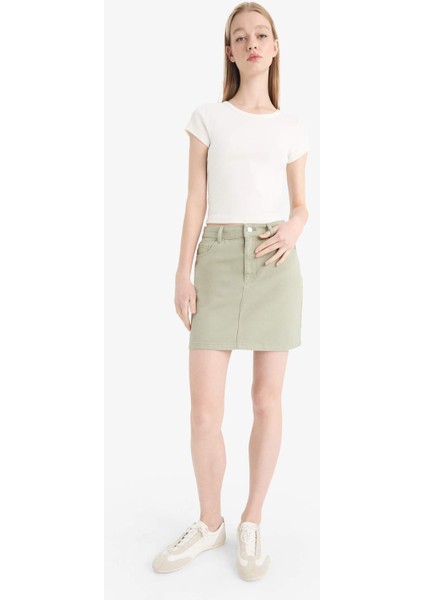 Coool Normal Bel Gabardin Mini Etek E5346AX25SP fiyatları