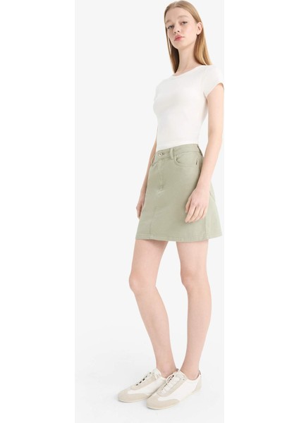 Coool Normal Bel Gabardin Mini Etek E5346AX25SP modelleri