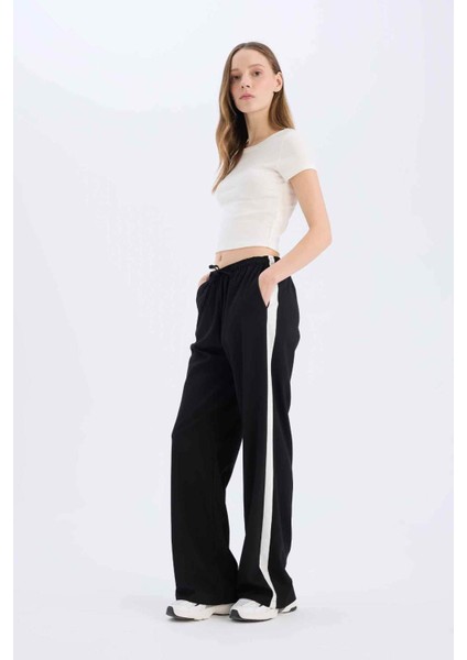 Coool Wide Leg Cepli Normal Bel Geniş Paça Palazzo Pantolon E7747AX25SP