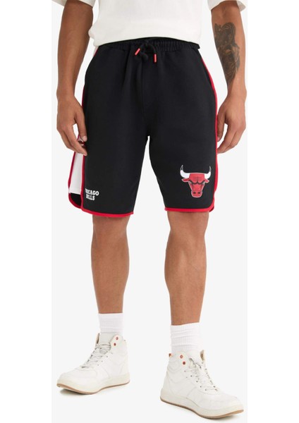 fit Nba Chicago Bulls Standart Fit Kısa Paça ŞORT A3822AX25SP