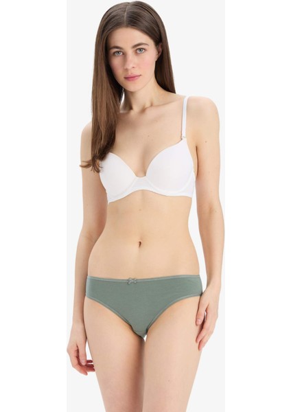 Desenli 3'lü Brief Külot-Fall in Love E4878AX25SP