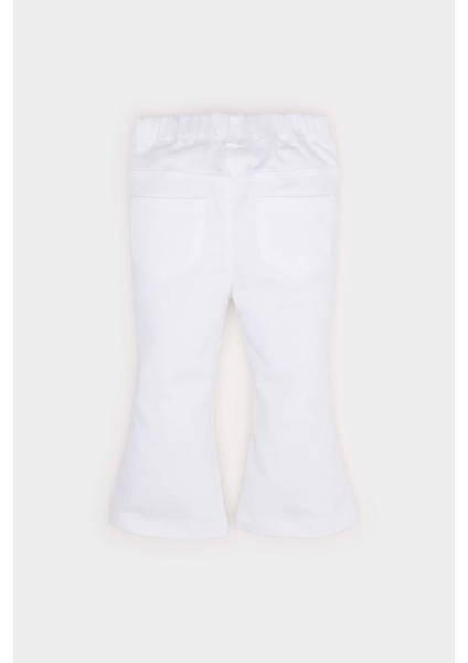Kız Bebek Flare Fit İspanyol Paça Gabardin Pantolon E1798A525SM fırsatları