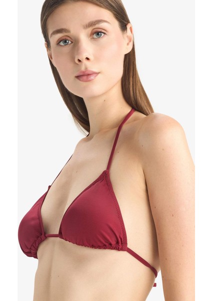 Regular Fit Üçgen Bikini Üstü-Fall in Love T3666AZ25SM