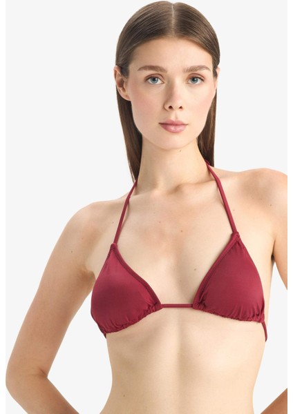 Regular Fit Üçgen Bikini Üstü-Fall in Love T3666AZ25SM fırsatları