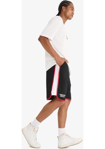 fit Nba Chicago Bulls Standart Fit Kısa Paça ŞORT A3822AX25SP
