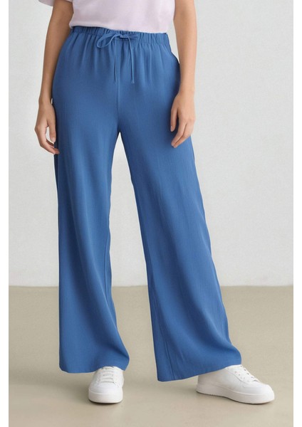 Wide Leg Geniş Bol Paça Aerobin Pantolon E6883AX25SP