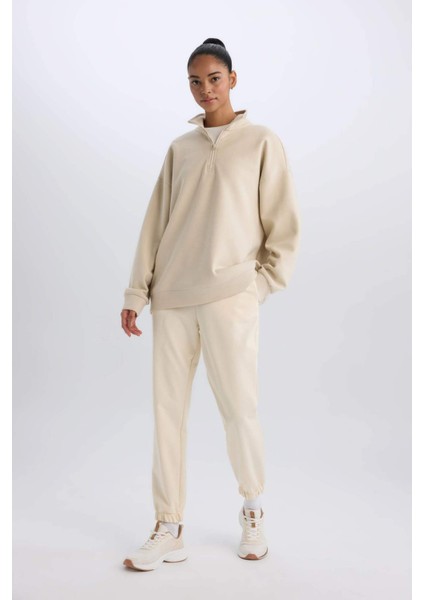 Fit Standart Fit Uzun Eşofman Altı Cepli Jogger Paça D7139AX25SP