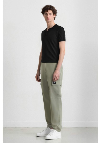 Relax Fit Rahat Kesim Yazlık Pantolon Kargo Cepli Düz Paça D5967AX25SP modelleri