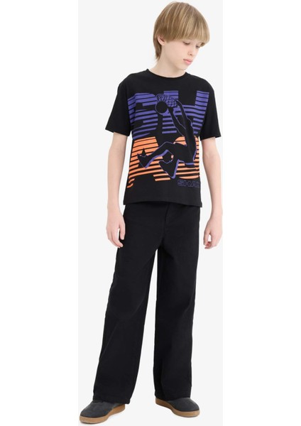 Erkek Çocuk Shaquille O'Neal Bisiklet Yaka Kısa Kollu Tişört D9553A825SM fiyatları