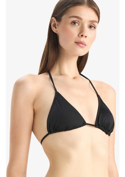 Regular Fit Üçgen Bikini Üstü-Fall in Love T3666AZ25SM