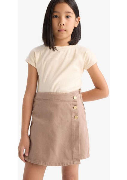 Kız Çocuk Gabardin Şort Etek D9305A825SM indirimleri